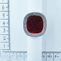 Red enamel ring 937