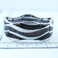 Elastic bangle in black