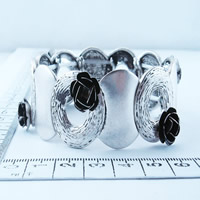 Fashion bangle with flower