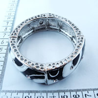 Black and white bangle