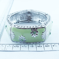 Green enamel bangles