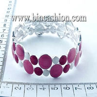 Fashion bangles with enamel