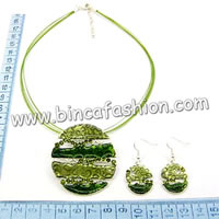 Alloy jewellery set