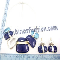 Alloy necklaces set