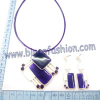 Alloy jewellery set