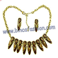Alloy jewellery set