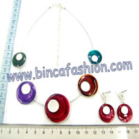 Alloy jewellery set