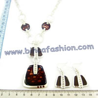 Alloy jewellery set