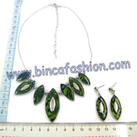 Alloy jewellery set