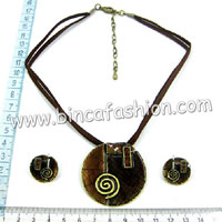 Alloy jewellery set