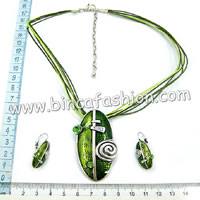 Alloy jewellery set