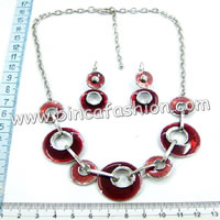 Alloy jewellery set