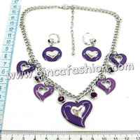 Alloy necklace set
