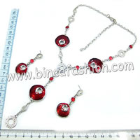 Alloy jewellery set