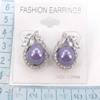 Alloy Pearl earrings
